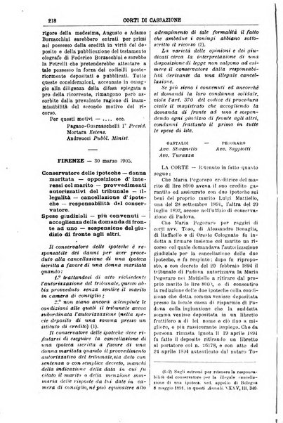 Annali della giurisprudenza italiana raccolta generale delle decisioni delle Corti di cassazione e d'appello in materia civile, criminale, commerciale, di diritto pubblico e amministrativo, e di procedura civile e penale