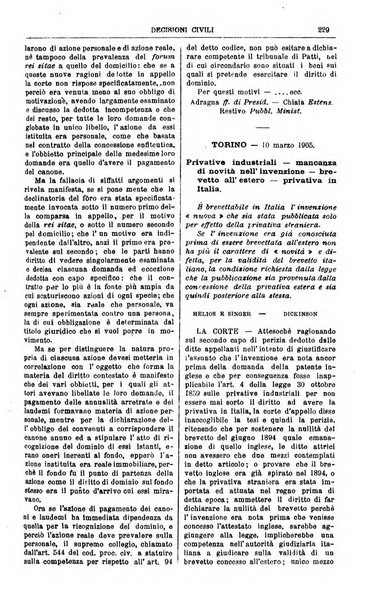 Annali della giurisprudenza italiana raccolta generale delle decisioni delle Corti di cassazione e d'appello in materia civile, criminale, commerciale, di diritto pubblico e amministrativo, e di procedura civile e penale