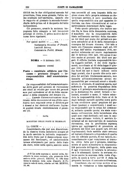 Annali della giurisprudenza italiana raccolta generale delle decisioni delle Corti di cassazione e d'appello in materia civile, criminale, commerciale, di diritto pubblico e amministrativo, e di procedura civile e penale