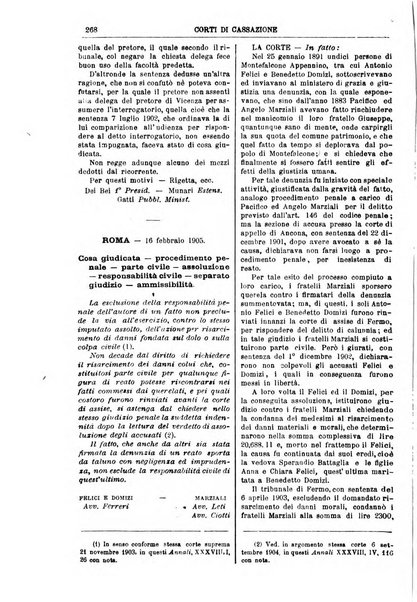 Annali della giurisprudenza italiana raccolta generale delle decisioni delle Corti di cassazione e d'appello in materia civile, criminale, commerciale, di diritto pubblico e amministrativo, e di procedura civile e penale