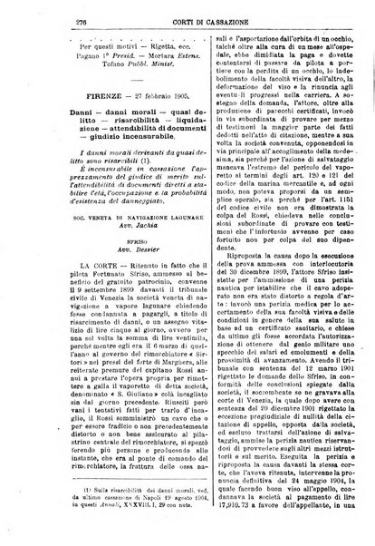 Annali della giurisprudenza italiana raccolta generale delle decisioni delle Corti di cassazione e d'appello in materia civile, criminale, commerciale, di diritto pubblico e amministrativo, e di procedura civile e penale