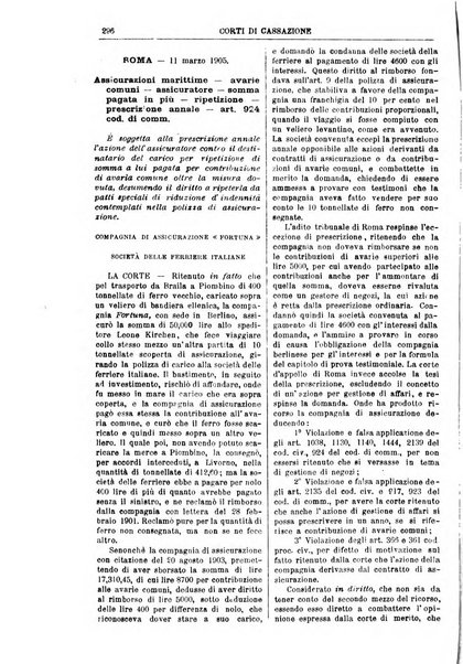 Annali della giurisprudenza italiana raccolta generale delle decisioni delle Corti di cassazione e d'appello in materia civile, criminale, commerciale, di diritto pubblico e amministrativo, e di procedura civile e penale