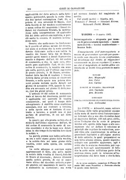 Annali della giurisprudenza italiana raccolta generale delle decisioni delle Corti di cassazione e d'appello in materia civile, criminale, commerciale, di diritto pubblico e amministrativo, e di procedura civile e penale