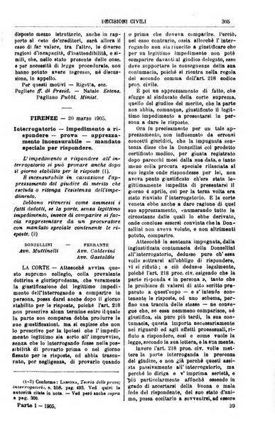 Annali della giurisprudenza italiana raccolta generale delle decisioni delle Corti di cassazione e d'appello in materia civile, criminale, commerciale, di diritto pubblico e amministrativo, e di procedura civile e penale