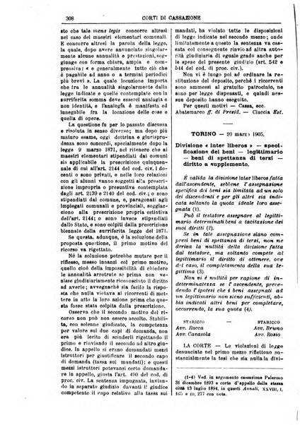 Annali della giurisprudenza italiana raccolta generale delle decisioni delle Corti di cassazione e d'appello in materia civile, criminale, commerciale, di diritto pubblico e amministrativo, e di procedura civile e penale