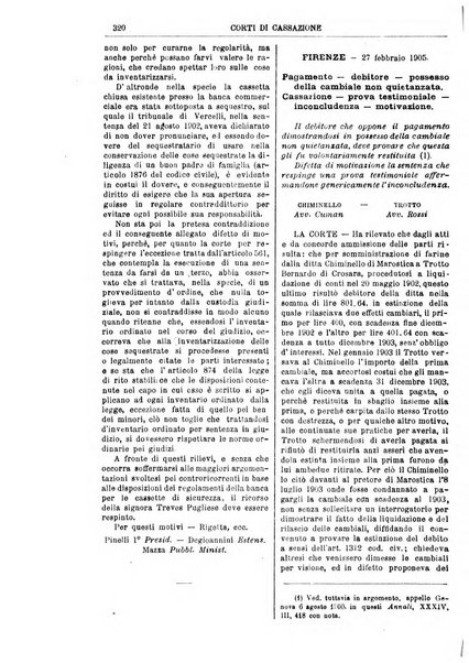 Annali della giurisprudenza italiana raccolta generale delle decisioni delle Corti di cassazione e d'appello in materia civile, criminale, commerciale, di diritto pubblico e amministrativo, e di procedura civile e penale