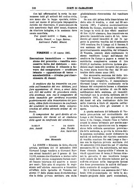 Annali della giurisprudenza italiana raccolta generale delle decisioni delle Corti di cassazione e d'appello in materia civile, criminale, commerciale, di diritto pubblico e amministrativo, e di procedura civile e penale