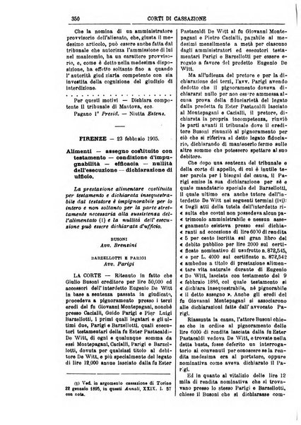 Annali della giurisprudenza italiana raccolta generale delle decisioni delle Corti di cassazione e d'appello in materia civile, criminale, commerciale, di diritto pubblico e amministrativo, e di procedura civile e penale