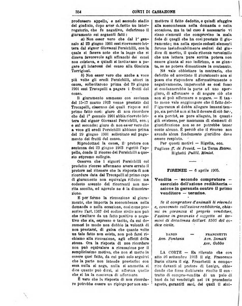 Annali della giurisprudenza italiana raccolta generale delle decisioni delle Corti di cassazione e d'appello in materia civile, criminale, commerciale, di diritto pubblico e amministrativo, e di procedura civile e penale