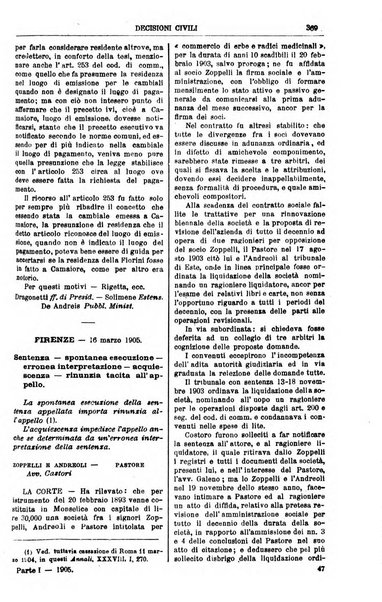 Annali della giurisprudenza italiana raccolta generale delle decisioni delle Corti di cassazione e d'appello in materia civile, criminale, commerciale, di diritto pubblico e amministrativo, e di procedura civile e penale