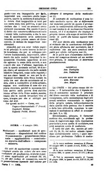 Annali della giurisprudenza italiana raccolta generale delle decisioni delle Corti di cassazione e d'appello in materia civile, criminale, commerciale, di diritto pubblico e amministrativo, e di procedura civile e penale