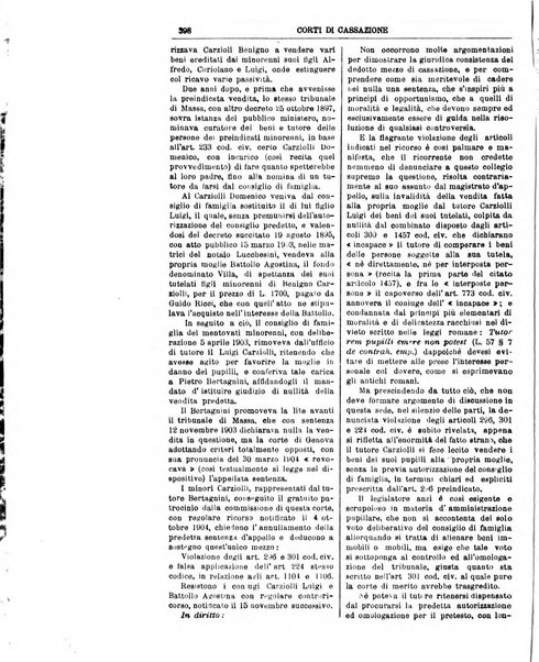 Annali della giurisprudenza italiana raccolta generale delle decisioni delle Corti di cassazione e d'appello in materia civile, criminale, commerciale, di diritto pubblico e amministrativo, e di procedura civile e penale