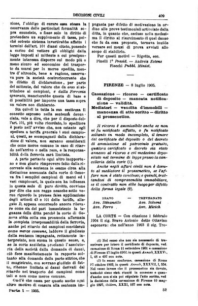 Annali della giurisprudenza italiana raccolta generale delle decisioni delle Corti di cassazione e d'appello in materia civile, criminale, commerciale, di diritto pubblico e amministrativo, e di procedura civile e penale