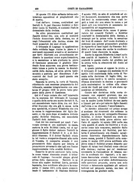 Annali della giurisprudenza italiana raccolta generale delle decisioni delle Corti di cassazione e d'appello in materia civile, criminale, commerciale, di diritto pubblico e amministrativo, e di procedura civile e penale