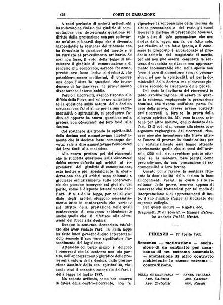 Annali della giurisprudenza italiana raccolta generale delle decisioni delle Corti di cassazione e d'appello in materia civile, criminale, commerciale, di diritto pubblico e amministrativo, e di procedura civile e penale