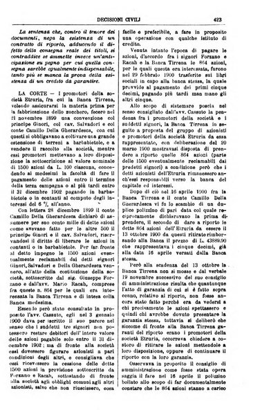 Annali della giurisprudenza italiana raccolta generale delle decisioni delle Corti di cassazione e d'appello in materia civile, criminale, commerciale, di diritto pubblico e amministrativo, e di procedura civile e penale