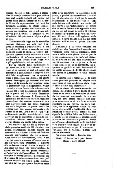 Annali della giurisprudenza italiana raccolta generale delle decisioni delle Corti di cassazione e d'appello in materia civile, criminale, commerciale, di diritto pubblico e amministrativo, e di procedura civile e penale