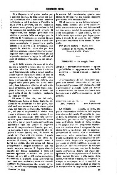 Annali della giurisprudenza italiana raccolta generale delle decisioni delle Corti di cassazione e d'appello in materia civile, criminale, commerciale, di diritto pubblico e amministrativo, e di procedura civile e penale