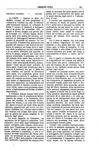 Annali della giurisprudenza italiana raccolta generale delle decisioni delle Corti di cassazione e d'appello in materia civile, criminale, commerciale, di diritto pubblico e amministrativo, e di procedura civile e penale