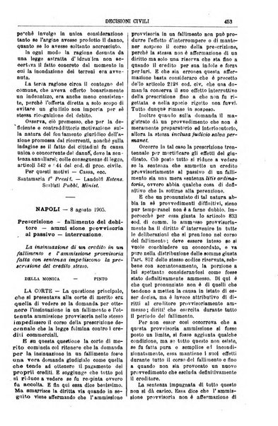 Annali della giurisprudenza italiana raccolta generale delle decisioni delle Corti di cassazione e d'appello in materia civile, criminale, commerciale, di diritto pubblico e amministrativo, e di procedura civile e penale