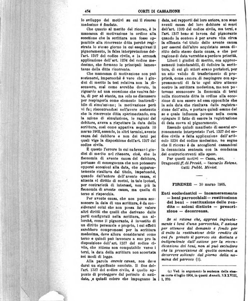 Annali della giurisprudenza italiana raccolta generale delle decisioni delle Corti di cassazione e d'appello in materia civile, criminale, commerciale, di diritto pubblico e amministrativo, e di procedura civile e penale