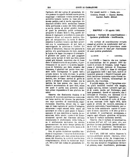 Annali della giurisprudenza italiana raccolta generale delle decisioni delle Corti di cassazione e d'appello in materia civile, criminale, commerciale, di diritto pubblico e amministrativo, e di procedura civile e penale