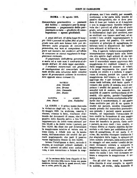 Annali della giurisprudenza italiana raccolta generale delle decisioni delle Corti di cassazione e d'appello in materia civile, criminale, commerciale, di diritto pubblico e amministrativo, e di procedura civile e penale