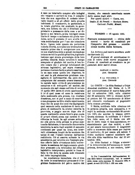 Annali della giurisprudenza italiana raccolta generale delle decisioni delle Corti di cassazione e d'appello in materia civile, criminale, commerciale, di diritto pubblico e amministrativo, e di procedura civile e penale