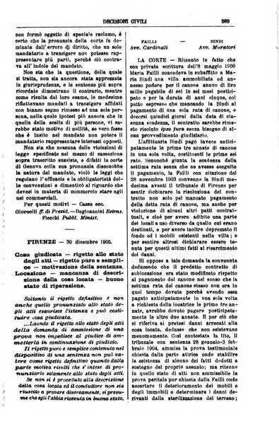 Annali della giurisprudenza italiana raccolta generale delle decisioni delle Corti di cassazione e d'appello in materia civile, criminale, commerciale, di diritto pubblico e amministrativo, e di procedura civile e penale