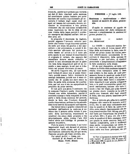 Annali della giurisprudenza italiana raccolta generale delle decisioni delle Corti di cassazione e d'appello in materia civile, criminale, commerciale, di diritto pubblico e amministrativo, e di procedura civile e penale