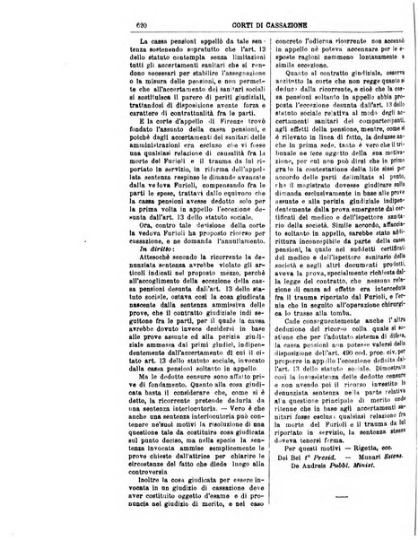 Annali della giurisprudenza italiana raccolta generale delle decisioni delle Corti di cassazione e d'appello in materia civile, criminale, commerciale, di diritto pubblico e amministrativo, e di procedura civile e penale