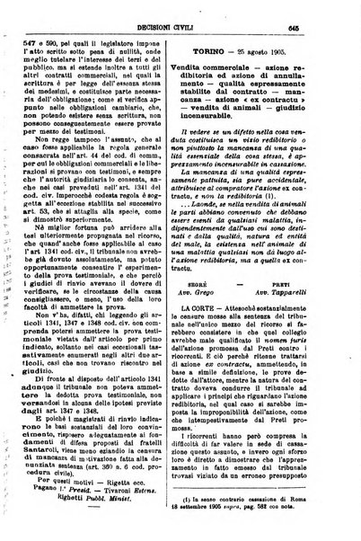 Annali della giurisprudenza italiana raccolta generale delle decisioni delle Corti di cassazione e d'appello in materia civile, criminale, commerciale, di diritto pubblico e amministrativo, e di procedura civile e penale