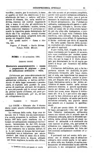 Annali della giurisprudenza italiana raccolta generale delle decisioni delle Corti di cassazione e d'appello in materia civile, criminale, commerciale, di diritto pubblico e amministrativo, e di procedura civile e penale