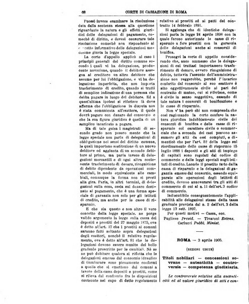 Annali della giurisprudenza italiana raccolta generale delle decisioni delle Corti di cassazione e d'appello in materia civile, criminale, commerciale, di diritto pubblico e amministrativo, e di procedura civile e penale