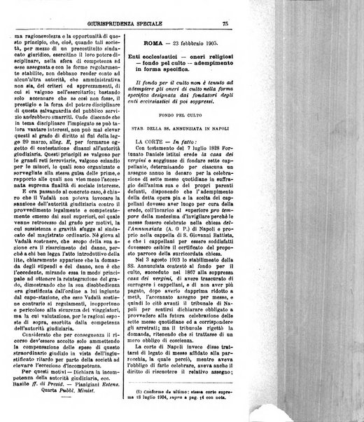 Annali della giurisprudenza italiana raccolta generale delle decisioni delle Corti di cassazione e d'appello in materia civile, criminale, commerciale, di diritto pubblico e amministrativo, e di procedura civile e penale