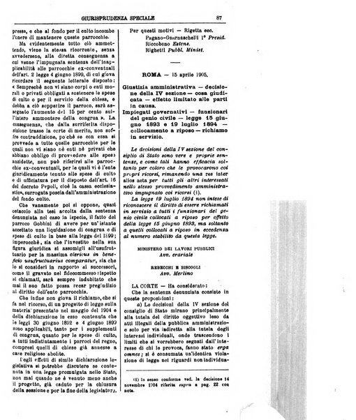 Annali della giurisprudenza italiana raccolta generale delle decisioni delle Corti di cassazione e d'appello in materia civile, criminale, commerciale, di diritto pubblico e amministrativo, e di procedura civile e penale