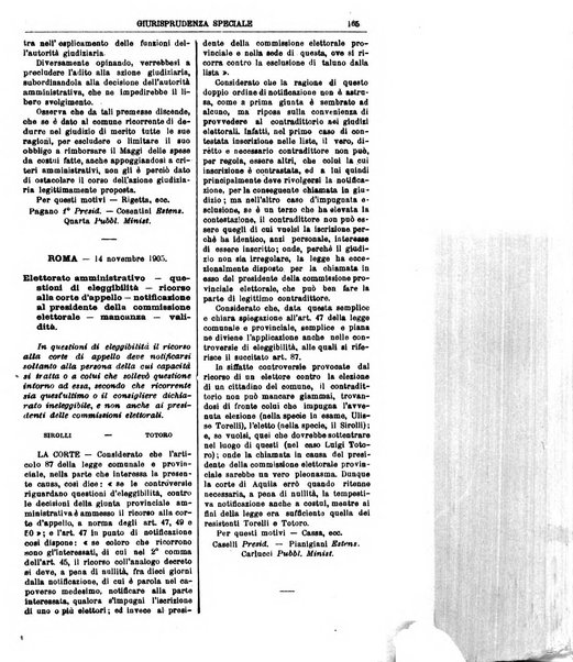 Annali della giurisprudenza italiana raccolta generale delle decisioni delle Corti di cassazione e d'appello in materia civile, criminale, commerciale, di diritto pubblico e amministrativo, e di procedura civile e penale