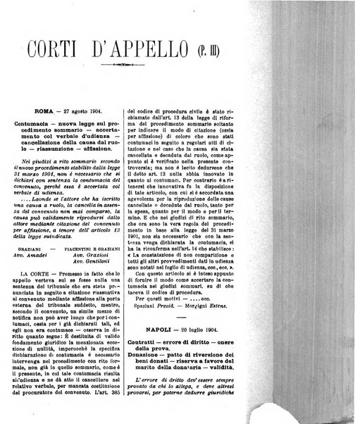 Annali della giurisprudenza italiana raccolta generale delle decisioni delle Corti di cassazione e d'appello in materia civile, criminale, commerciale, di diritto pubblico e amministrativo, e di procedura civile e penale