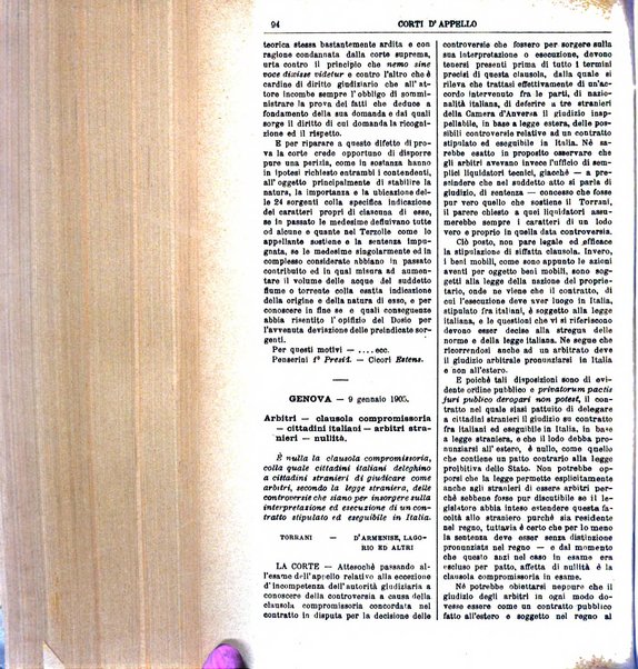 Annali della giurisprudenza italiana raccolta generale delle decisioni delle Corti di cassazione e d'appello in materia civile, criminale, commerciale, di diritto pubblico e amministrativo, e di procedura civile e penale