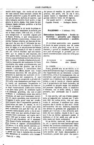 Annali della giurisprudenza italiana raccolta generale delle decisioni delle Corti di cassazione e d'appello in materia civile, criminale, commerciale, di diritto pubblico e amministrativo, e di procedura civile e penale