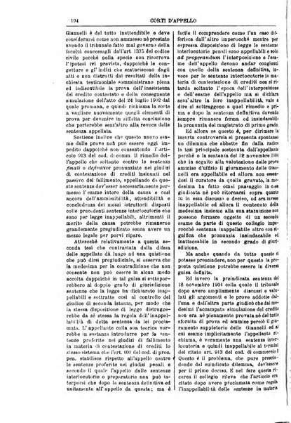 Annali della giurisprudenza italiana raccolta generale delle decisioni delle Corti di cassazione e d'appello in materia civile, criminale, commerciale, di diritto pubblico e amministrativo, e di procedura civile e penale