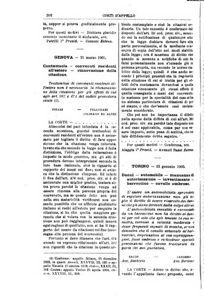 Annali della giurisprudenza italiana raccolta generale delle decisioni delle Corti di cassazione e d'appello in materia civile, criminale, commerciale, di diritto pubblico e amministrativo, e di procedura civile e penale