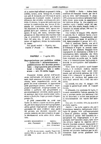 Annali della giurisprudenza italiana raccolta generale delle decisioni delle Corti di cassazione e d'appello in materia civile, criminale, commerciale, di diritto pubblico e amministrativo, e di procedura civile e penale