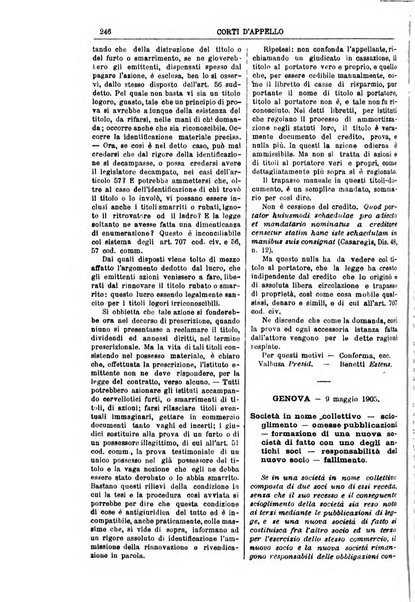 Annali della giurisprudenza italiana raccolta generale delle decisioni delle Corti di cassazione e d'appello in materia civile, criminale, commerciale, di diritto pubblico e amministrativo, e di procedura civile e penale