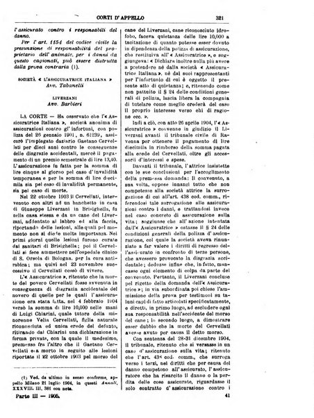 Annali della giurisprudenza italiana raccolta generale delle decisioni delle Corti di cassazione e d'appello in materia civile, criminale, commerciale, di diritto pubblico e amministrativo, e di procedura civile e penale