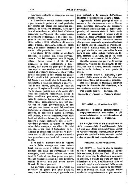 Annali della giurisprudenza italiana raccolta generale delle decisioni delle Corti di cassazione e d'appello in materia civile, criminale, commerciale, di diritto pubblico e amministrativo, e di procedura civile e penale