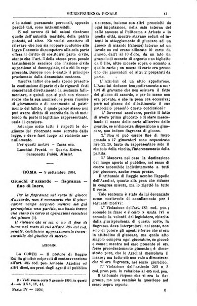 Annali della giurisprudenza italiana raccolta generale delle decisioni delle Corti di cassazione e d'appello in materia civile, criminale, commerciale, di diritto pubblico e amministrativo, e di procedura civile e penale