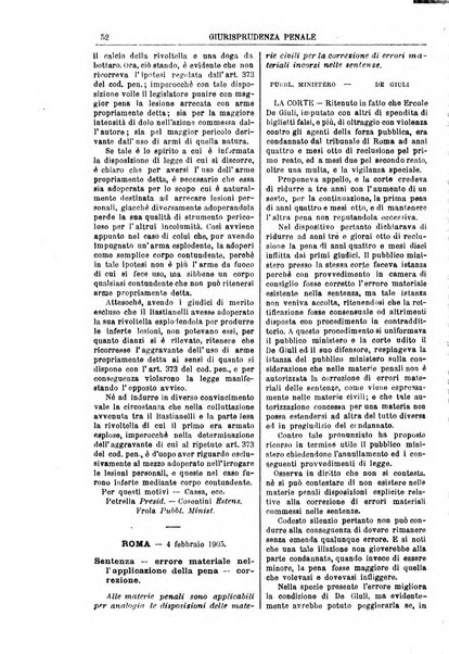 Annali della giurisprudenza italiana raccolta generale delle decisioni delle Corti di cassazione e d'appello in materia civile, criminale, commerciale, di diritto pubblico e amministrativo, e di procedura civile e penale