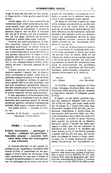 Annali della giurisprudenza italiana raccolta generale delle decisioni delle Corti di cassazione e d'appello in materia civile, criminale, commerciale, di diritto pubblico e amministrativo, e di procedura civile e penale