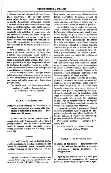 Annali della giurisprudenza italiana raccolta generale delle decisioni delle Corti di cassazione e d'appello in materia civile, criminale, commerciale, di diritto pubblico e amministrativo, e di procedura civile e penale